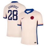 Chelsea FC chelsea wsl nike away stadium shirt 2024-25 – kids with Čanković 28 printing Jerseys - Official Football Shirts UK