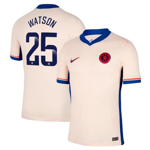 Chelsea FC chelsea wsl nike away stadium shirt 2024-25 – kids with watson 25 printing Jerseys - Official Football Shirts UK