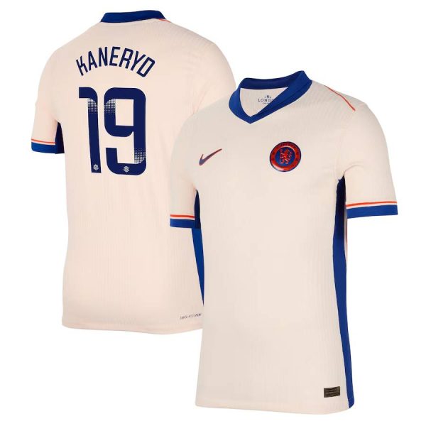 Chelsea FC chelsea wsl nike dri fit adv away match shirt 2024-25 with kaneryd 19 printing Jerseys - Official Football Shirts UK