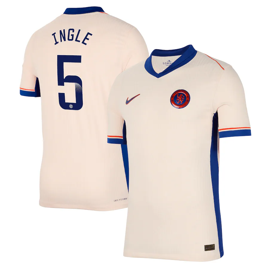 Chelsea FC chelsea wsl nike dri fit adv away match shirt 2024-25 with ingle 5 printing Jerseys - Official Football Shirts UK