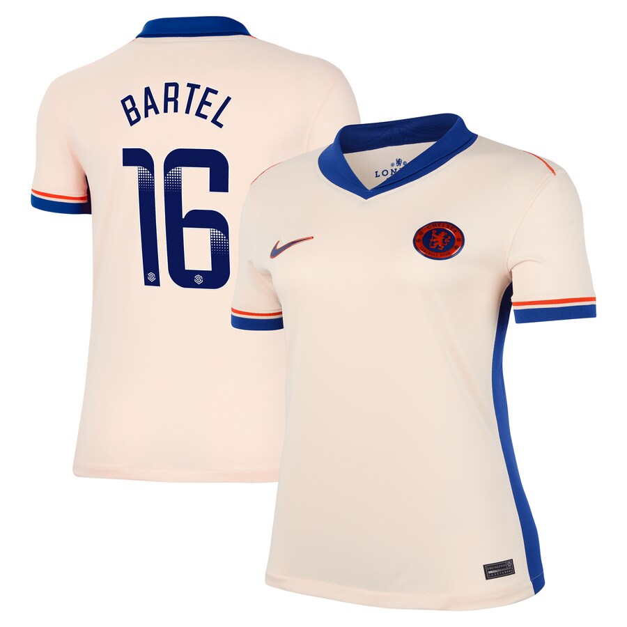 Chelsea FC chelsea wsl nike away stadium shirt 2024-25 – womens with bartel 16 printing Jerseys - Official Football Shirts UK