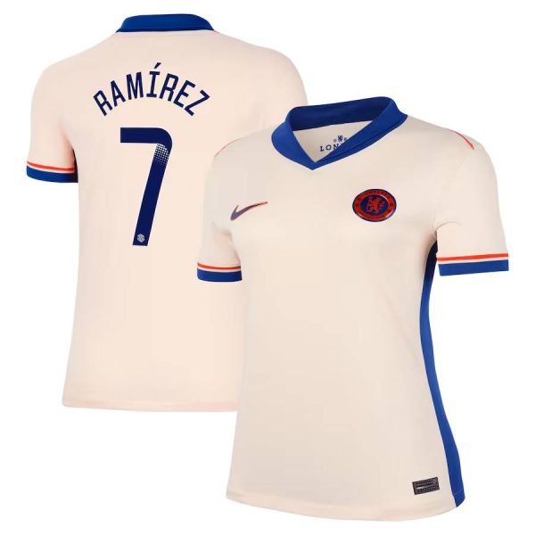 Chelsea FC chelsea wsl nike away stadium shirt 2024-25 – womens with ramírez 7 printing Jerseys - Official Football Shirts UK