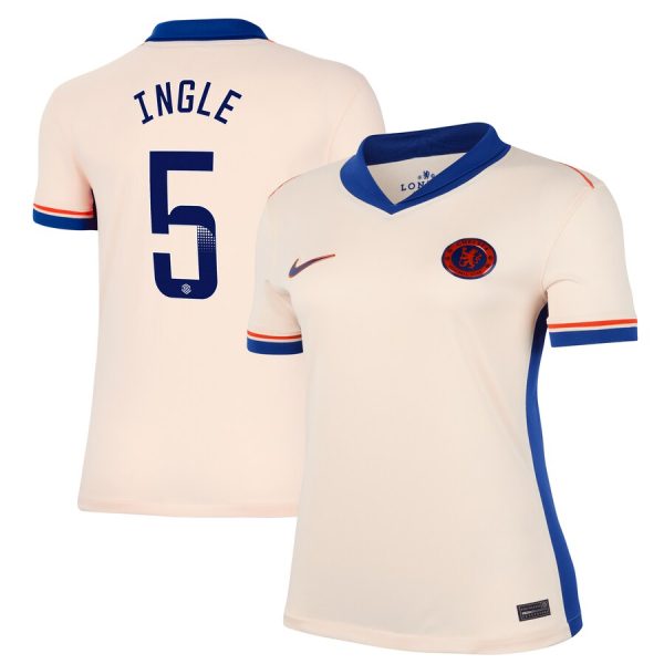 Chelsea FC chelsea wsl nike away stadium shirt 2024-25 – womens with ingle 5 printing Jerseys - Official Football Shirts UK