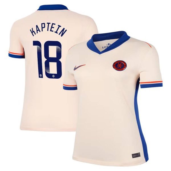 Chelsea FC chelsea wsl nike away stadium shirt 2024-25 – womens with kaptein 18 printing Jerseys - Official Football Shirts UK