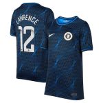 Chelsea FC chelsea wsl nike away stadium shirt 2023-24 – kids with lawrence 12 printing Jerseys - Official Football Shirts UK