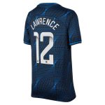 Chelsea FC chelsea wsl nike away stadium shirt 2023-24 – kids with lawrence 12 printing Jerseys - Official Football Shirts UK