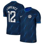 Chelsea FC chelsea wsl nike away vapor match shirt 2023-24 with lawrence 12 printing Jerseys - Official Football Shirts UK