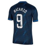 Chelsea FC chelsea wsl nike away stadium shirt 2023-24 with macario 9 printing Jerseys - Official Football Shirts UK