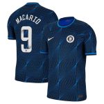 Chelsea FC chelsea wsl nike away vapor match shirt 2023-24 with macario 9 printing Jerseys - Official Football Shirts UK