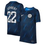 Chelsea FC chelsea wsl nike away stadium shirt 2023-24 – kids with cuthbert 22 printing Jerseys - Official Football Shirts UK