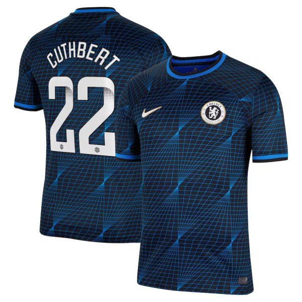 Chelsea FC chelsea wsl nike away stadium shirt 2023-24 with cuthbert 22 printing Jerseys - Official Football Shirts UK