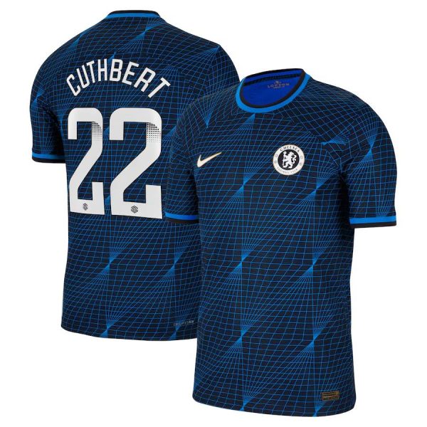 Chelsea FC chelsea wsl nike away vapor match shirt 2023-24 with cuthbert 22 printing Jerseys - Official Football Shirts UK