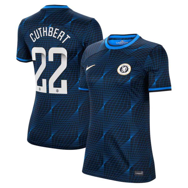 Chelsea FC chelsea wsl nike away stadium shirt 2023-24 – womens with cuthbert 22 printing Jerseys - Official Football Shirts UK