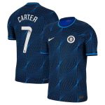 Chelsea FC chelsea wsl nike away vapor match shirt 2023-24 with carter 7 printing Jerseys - Official Football Shirts UK