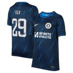 Chelsea FC chelsea wsl nike away stadium sponsored shirt 2023-24 – kids with fox 29 printing Jerseys - Official Football Shirts UK