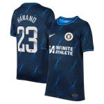 Chelsea FC chelsea wsl nike away stadium sponsored shirt 2023-24 – kids with hamano 23 printing Jerseys - Official Football Shirts UK