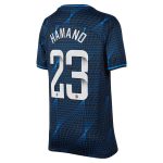 Chelsea FC chelsea wsl nike away stadium sponsored shirt 2023-24 – kids with hamano 23 printing Jerseys - Official Football Shirts UK