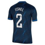 Chelsea FC chelsea wsl nike away stadium shirt 2023-24 with fishel 2 printing Jerseys - Official Football Shirts UK