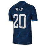 Chelsea FC chelsea wsl nike away vapor match shirt 2023-24 with kerr 20 printing Jerseys - Official Football Shirts UK