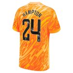 Chelsea FC chelsea wsl nike goalkeeper stadium shirt 2024-25 – kids with hampton 24 printing Jerseys - Official Football Shirts UK