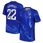 Chelsea FC chelsea wsl nike dri-fit adv home match shirt 2024-25 with cuthbert 22 printing Jerseys - Official Football Shirts UK