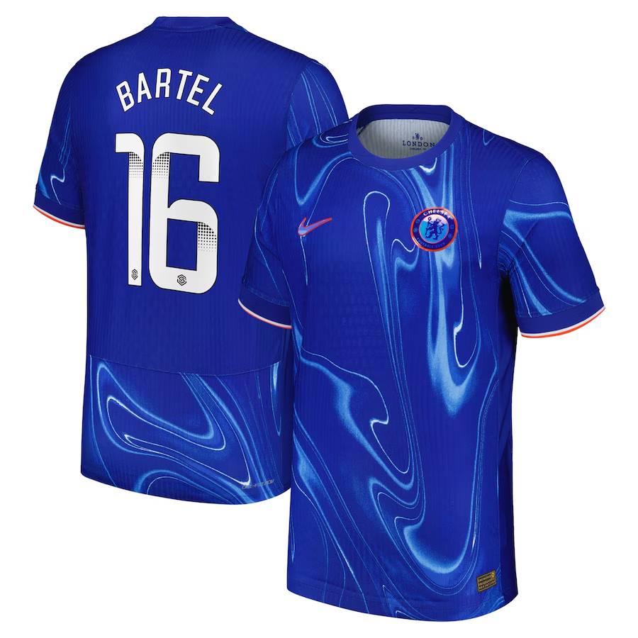 Chelsea FC chelsea wsl nike dri-fit adv home match shirt 2024-25 with bartel 16 printing Jerseys - Official Football Shirts UK