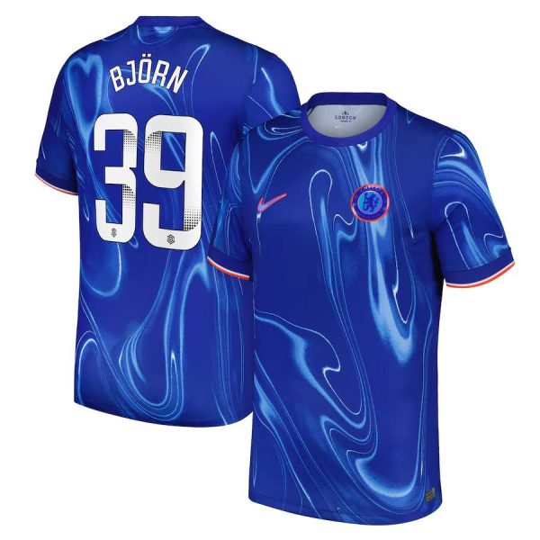 Chelsea FC chelsea wsl nike home stadium shirt 2024-25 with björn 39 printing Jerseys - Official Football Shirts UK