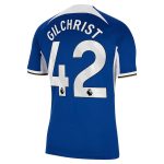 Chelsea FC chelsea nike home stadium sponsored shirt 2023-24 with gilchrist 42 printing Jerseys - Official Football Shirts UK