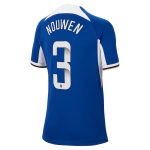 Chelsea FC chelsea wsl nike home stadium shirt 2023-24 – kids with nouwen 3 printing Jerseys - Official Football Shirts UK