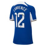 Chelsea FC chelsea wsl nike home stadium shirt 2023-24 – kids – with lawrence 12 printing Jerseys - Official Football Shirts UK