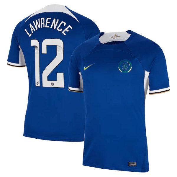 Chelsea FC chelsea wsl nike home stadium shirt 2023-24 – with lawrence 12 printing Jerseys - Official Football Shirts UK