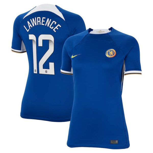 Chelsea FC chelsea wsl nike home stadium shirt 2023-24 – womens – with lawrence 12 printing Jerseys - Official Football Shirts UK