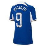 Chelsea FC chelsea wsl nike home stadium shirt 2023-24 – kids – with macario 9 printing Jerseys - Official Football Shirts UK