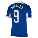 Chelsea FC chelsea wsl nike home stadium shirt 2023-24 – with macario 9 printing Jerseys - Official Football Shirts UK