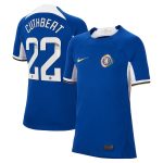 Chelsea FC chelsea wsl nike home stadium shirt 2023-24 – kids with cuthbert 22 printing Jerseys - Official Football Shirts UK