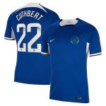 Chelsea FC chelsea wsl nike home stadium shirt 2023-24 with cuthbert 22 printing Jerseys - Official Football Shirts UK