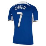 Chelsea FC chelsea wsl nike home stadium shirt 2023-24 with carter 7 printing Jerseys - Official Football Shirts UK