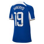 Chelsea FC chelsea wsl nike home stadium shirt 2023-24 – kids with kaneryd 19 printing Jerseys - Official Football Shirts UK