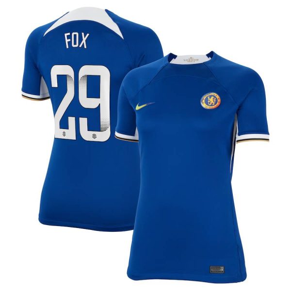 Chelsea FC chelsea wsl nike home stadium shirt 2023-24 – womens – jorja fox 29 Jerseys - Official Football Shirts UK