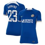 Chelsea FC chelsea wsl nike home stadium sponsored shirt 2023-24 – womens with hamano 23 printing Jerseys - Official Football Shirts UK