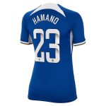 Chelsea FC chelsea wsl nike home stadium sponsored shirt 2023-24 – womens with hamano 23 printing Jerseys - Official Football Shirts UK