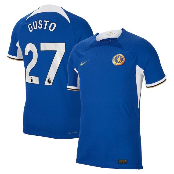 Chelsea FC chelsea nike home vapor match shirt 2023-24 with gusto 27 printing Jerseys - Official Football Shirts UK