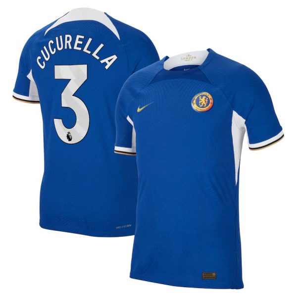 Chelsea FC chelsea nike home vapor match shirt 2023-24 with cucurella 3 printing Jerseys - Official Football Shirts UK