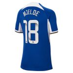 Chelsea FC chelsea wsl nike home stadium shirt 2023-24 – kids with mjelde 18 printing Jerseys - Official Football Shirts UK