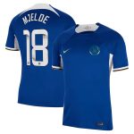 Chelsea FC chelsea wsl nike home stadium shirt 2023-24 with mjelde 18 printing Jerseys - Official Football Shirts UK