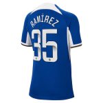 Chelsea FC chelsea wsl nike home stadium sponsored shirt 2023-24 – kids with ramírez 35 printing Jerseys - Official Football Shirts UK