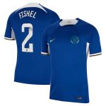 Chelsea FC chelsea wsl nike home stadium shirt 2023-24 with fishel 2 printing Jerseys - Official Football Shirts UK