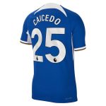 Chelsea FC chelsea nike home vapor match shirt 2023-24 with caicedo 25 printing Jerseys - Official Football Shirts UK