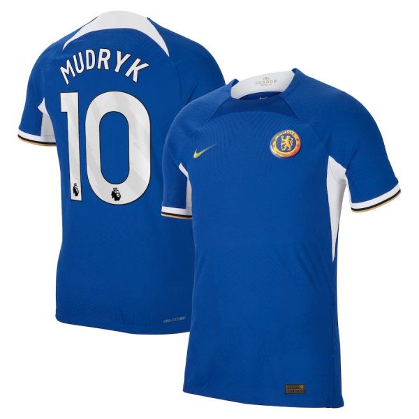 Chelsea FC chelsea nike home vapor match shirt 2023-24 with mudryk 10 printing Jerseys - Official Football Shirts UK