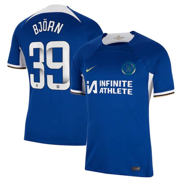 Chelsea FC chelsea wsl nike home stadium sponsored shirt 2023-24 with björn 39 printing Jerseys - Official Football Shirts UK